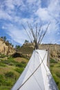 Pictograph Cave, Billings, Montana during a summer day Royalty Free Stock Photo