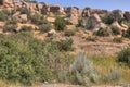 Pictograph State Park outside of Billings, Montana in Summer Royalty Free Stock Photo