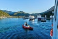 Picton, New Zealand, seen from a cruise ship