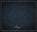 Pictor star constellation, Night sky, Cluster of stars, Deep space, Royalty Free Stock Photo