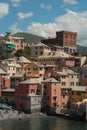 Pictoresque small town in Italy, called Boccadasse, Genova