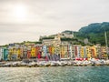 Pictorial Liguria - Portovenere, Cinque terre, Italy Royalty Free Stock Photo