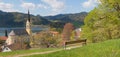 Pictorial spa town schliersee upper bavaria