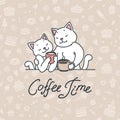 Coffee time Royalty Free Stock Photo