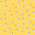 Cute cat pattern Royalty Free Stock Photo