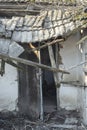 Abandoned old house in Chernobil