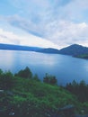 The picture above is a picture of a lake in Indonesia and is the largest lake in Southeast Asia