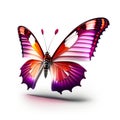 Abstract lovely butterfly background wallpaper