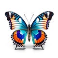 Abstract lovely butterfly background wallpaper