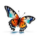 Abstract lovely butterfly background wallpaper