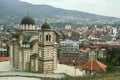 Church of Saint Demetrius in North mitrovica, Kosovo. It is a serbian orthodox church, a symbol of the division in Mitrovica
