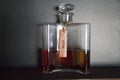 Alcohol decanter with Rye Whiskey