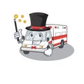 A picture of ambulance performance as a Magician