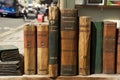 Picture of ancient books in oxford, united kingdom
