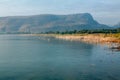 The Arbel Cliffs overlooking the Sea of Galilee, Israel Royalty Free Stock Photo