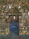 Archway Doorway of The Priests` House Glendalough County Wicklow Ireland Royalty Free Stock Photo