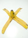 A picture of banana rind ,