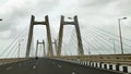A picture of Bandra Worli Sea Link bridge. Mumbai, Maharashtra, India. Royalty Free Stock Photo