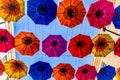 Bath umbrella display, UK