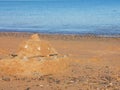 Picture of Beach Sand Background - Stock Photo Royalty Free Stock Photo