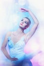 Picture of a beautiful ballet dancer. Royalty Free Stock Photo