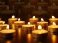 Picture of beautiful candle lamps