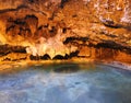 Beautiful cave pool in Alaska.