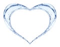 Picture beautiful even heart out of water