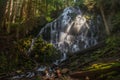 Ramona Falls in Oregon Royalty Free Stock Photo