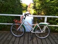 Bike in Delftse Hout, a park near the city of Delft