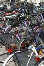 Picture of bicycles parking lot