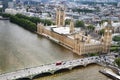 Big Ben great bell clock at the Palace of Westminster in London England Royalty Free Stock Photo