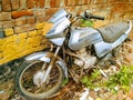 A picture of bike with selected focus ,