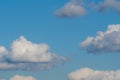A picture of blue sky and cloud. Royalty Free Stock Photo