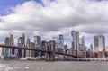 Brooklyn Bridge in New York City Royalty Free Stock Photo