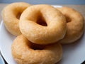 Picture of brown chocolate donuts