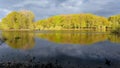 A picture of Brown Moss in summer showing a reflection