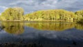 A picture of Brown Moss in summer showing a reflection