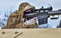 sniper man ,special force army Royalty Free Stock Photo