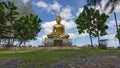 Picture of Budha statue at Tsunami memorial park in Khao Lak in Thailand