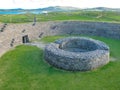 Cahergal Stone fort County Kerry Ireland Royalty Free Stock Photo