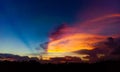 Sky Sunsets Colour Clouds Rainbow