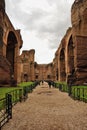 A picture of Caracalla\'s thermal bath