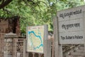 Picture of a century-old ruined and abandoned Royal Palace