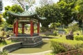 The picture of chinese garden in Rizal park, Manila, Philippines Royalty Free Stock Photo