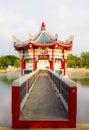 Picture of a chinese traditional gloriette Royalty Free Stock Photo