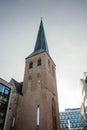 Petrikirche church in Dortmund, Germany, in autumn. Saint Petri church is an evangelist church in the North Rhine Westphalia