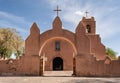 Picture of a church of San Pedro de Atacama in Chile Royalty Free Stock Photo