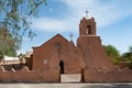 Picture of a church of San Pedro de Atacama in Chile Royalty Free Stock Photo