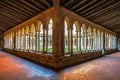 Cloister of the church of Saint Emilion